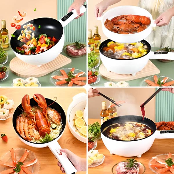 Globetrek° CookPot: Multifunktionel Stegepande Og Dyb Casserole Kogegryde