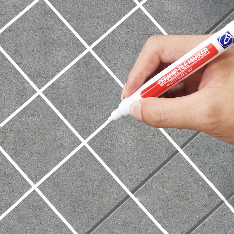 TileMarker 1+2 GRATIS - Anti-Muggs Keramisk Flise Joint Pen Markør Med Fugemasse Krogkniv