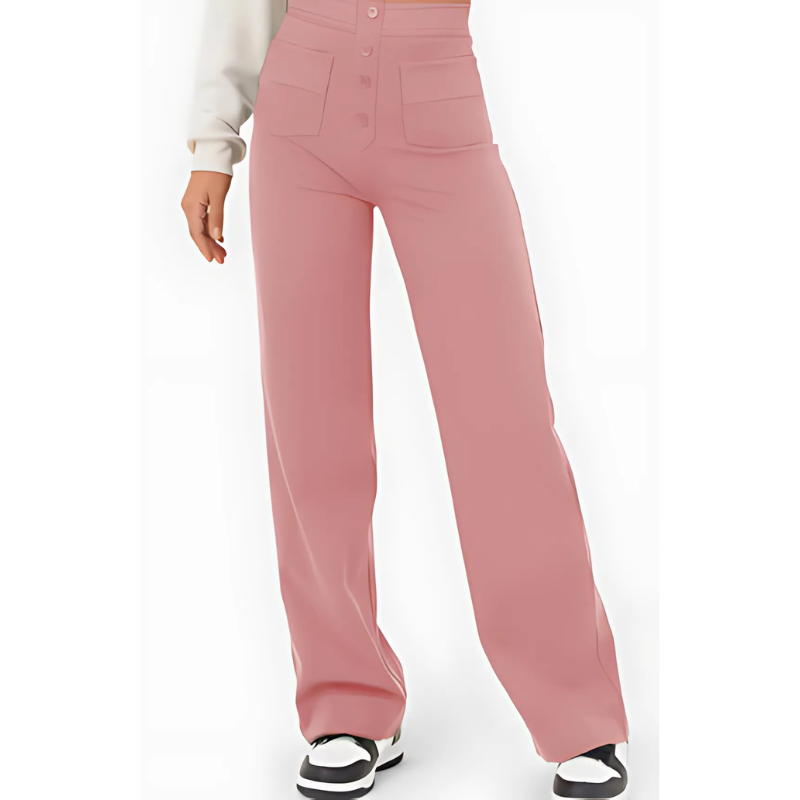 Icone™ FlexTrousers: Høj Taljet Alle Dag Komfort Fleksibel Bukser