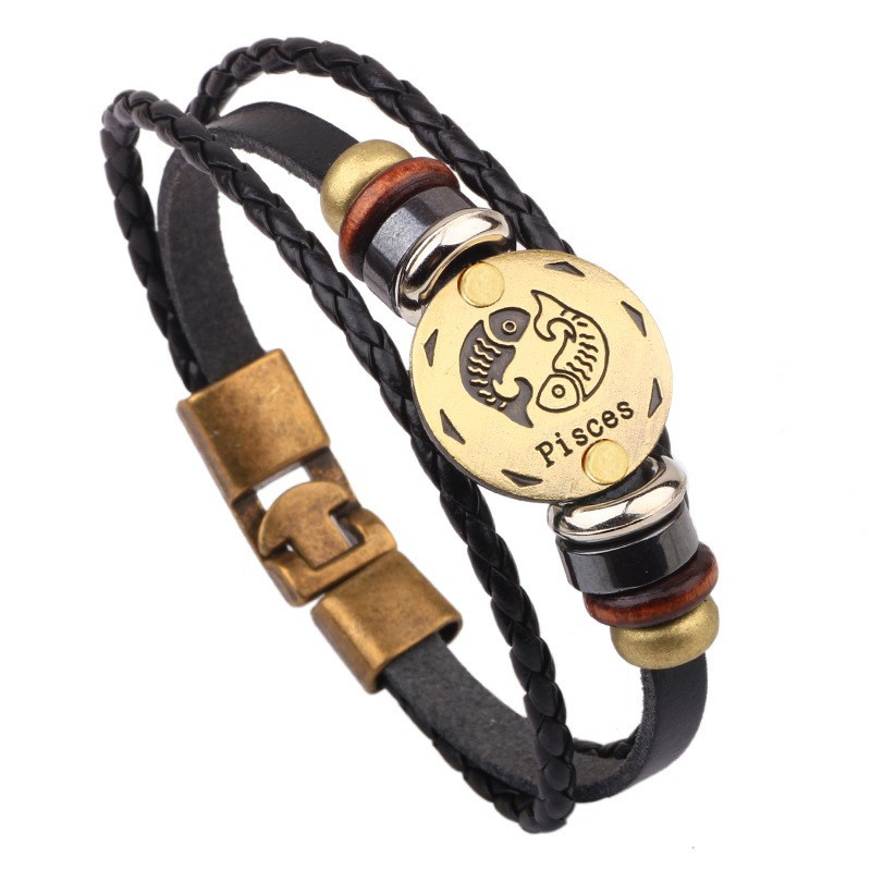 Jewelance™ ZodiacBracelet 1+1 GRATIS: Justerbart Vintage Charme Stjernetegn Armbånd