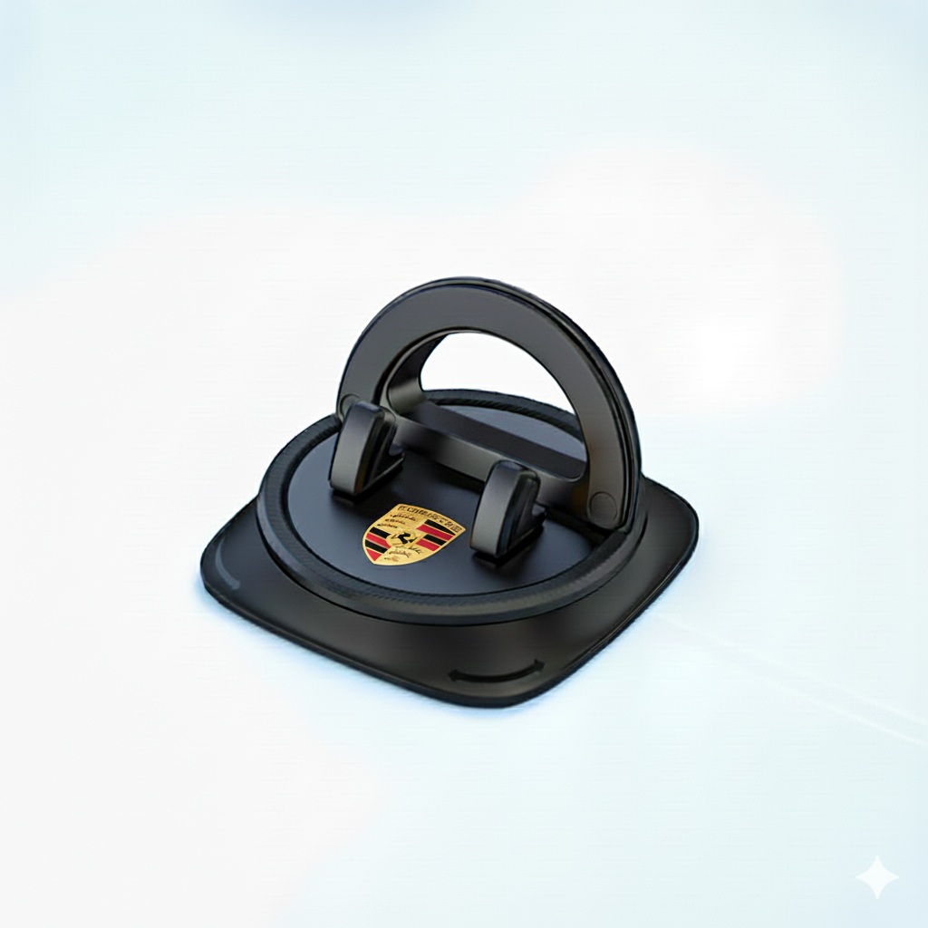 Holder360° MobileHolder: Skridsikker Dashboard Mobil Holder Med 360° Rotation