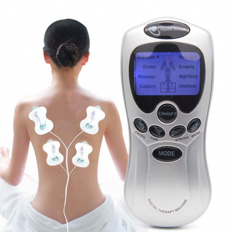 PulseTherapy - Digital Muskulatur Stimulator Puls Terapi Massager Enhed