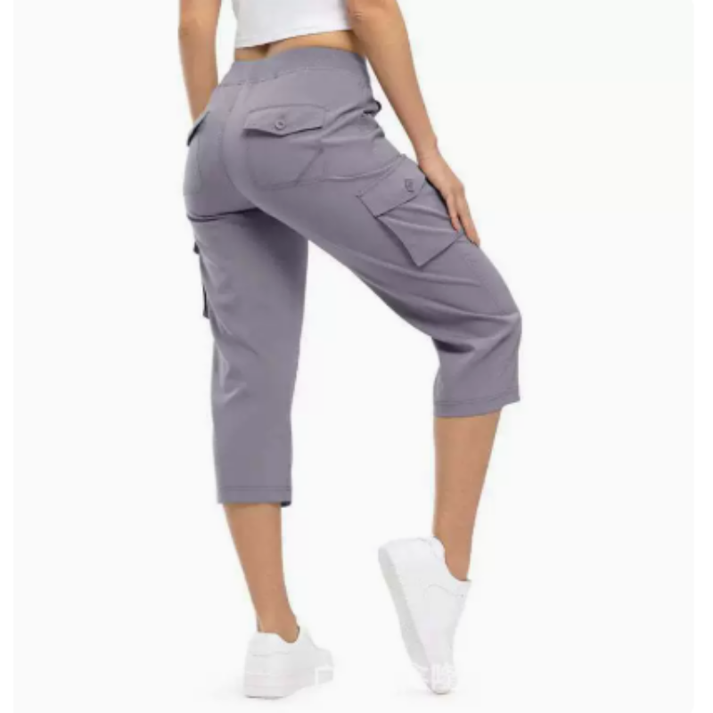 Icone™ ModernPants: Casual Komfortable Løse Pasform Stil Moderne Korte Bukser Til Kvinder