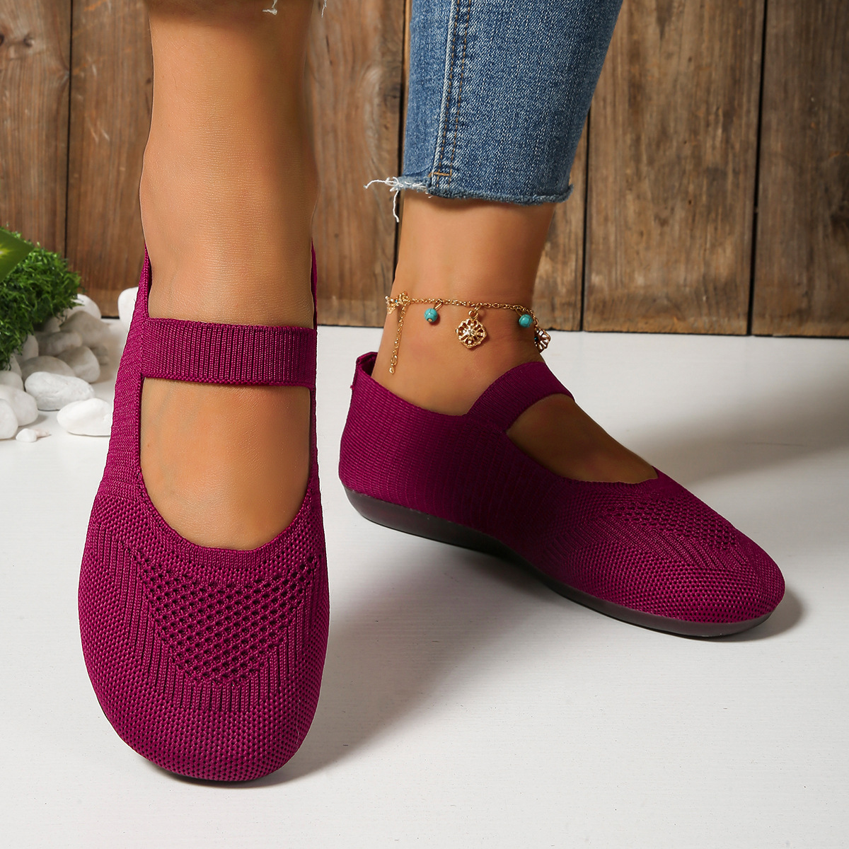 Happy™ CasualFlats: Letvægts Og Komfortable Casual Flats Til Kvinder
