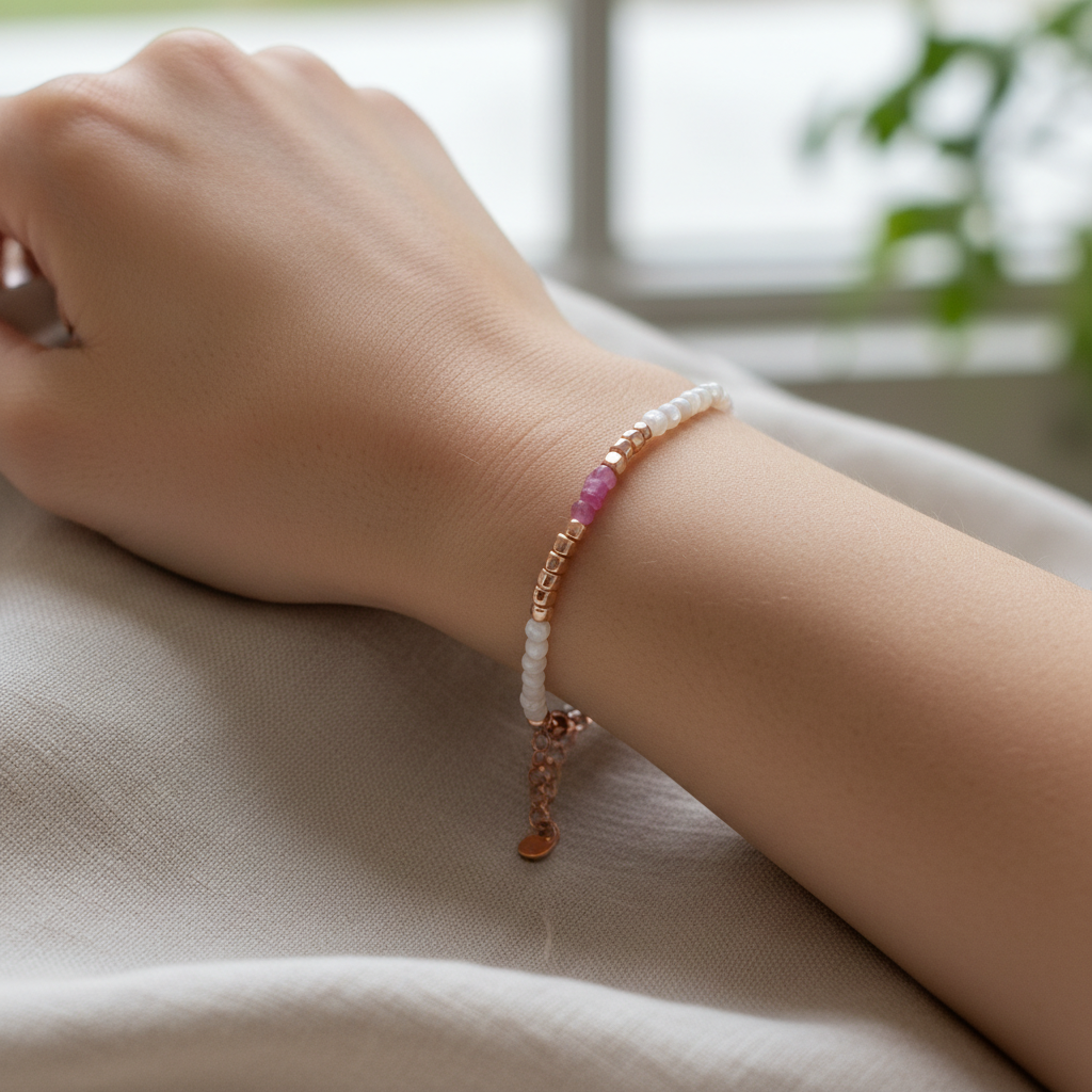 Jewelance™ StatementBracelet 1+1 GRATIS: Bevidsthed Om Brystkræft Morse Code Statement Armbånd