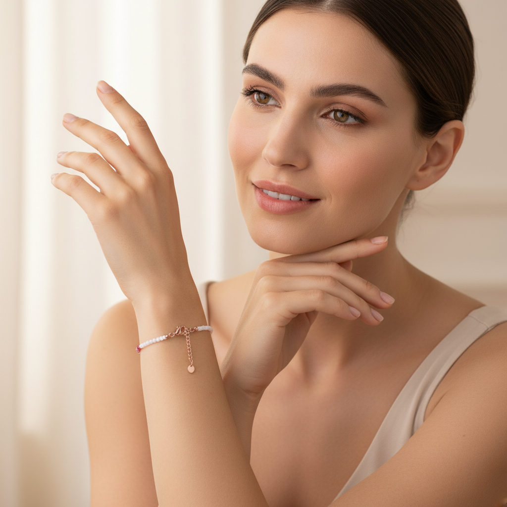 Jewelance™ StatementBracelet 1+1 GRATIS: Bevidsthed Om Brystkræft Morse Code Statement Armbånd