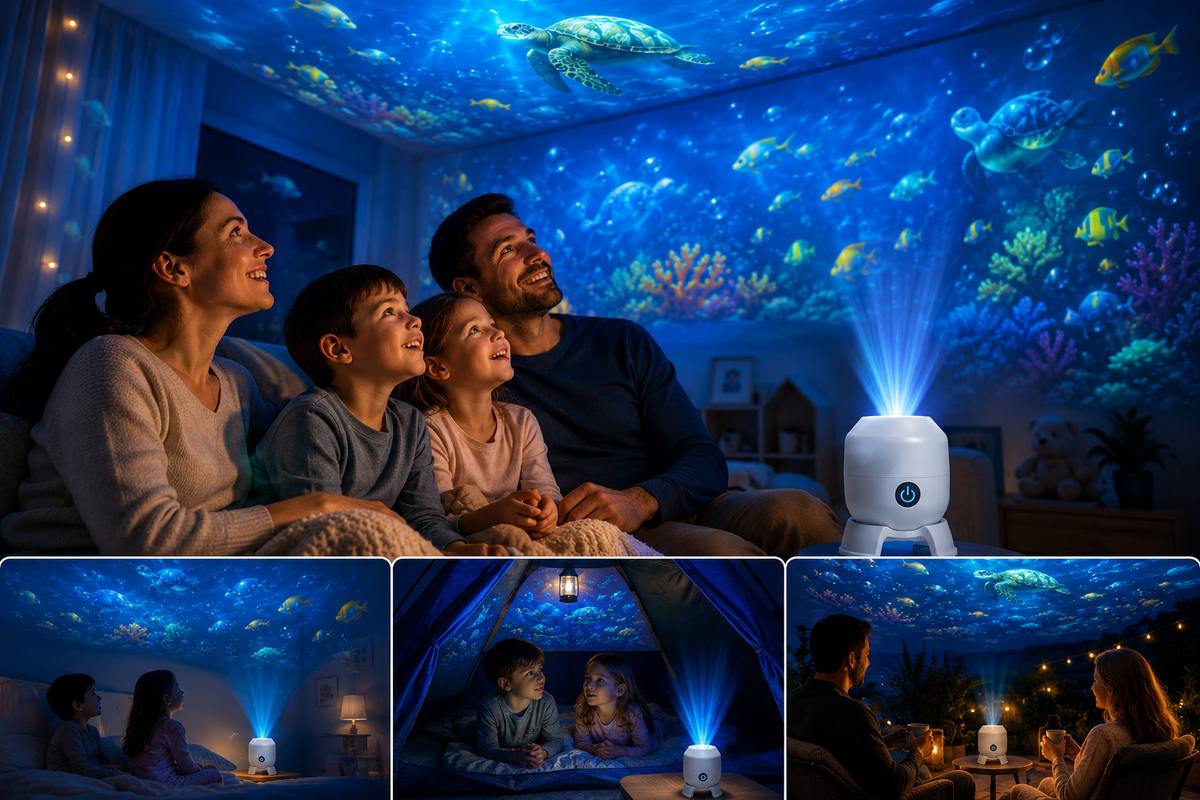 Ledsen™ RoomProjector: Beroligende, Fredfyldt Og Kreativ Rumprojektor