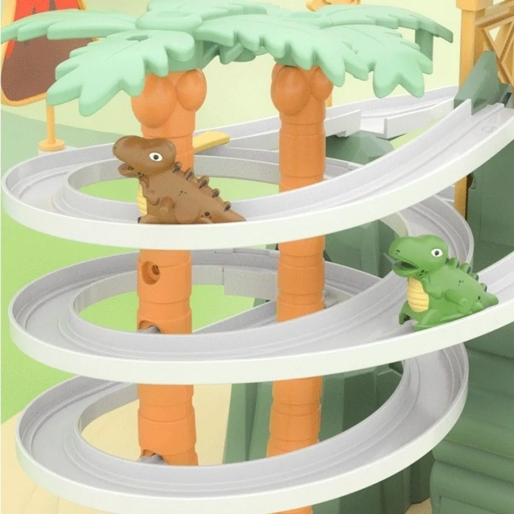 Kletshuts™ DinoSlide: Automatisk Dino Slide Spor Legetøj Til Børn