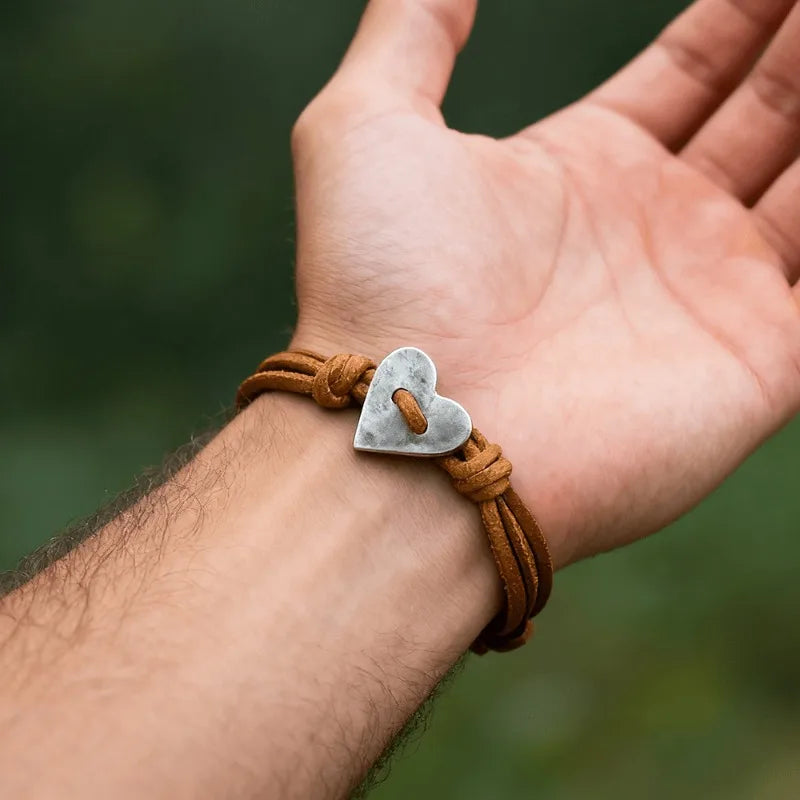 Jewelance™ KnottedBracelet 1+2 GRATIS - Bohème Med Knuder Hjerte Sten Armbånd
