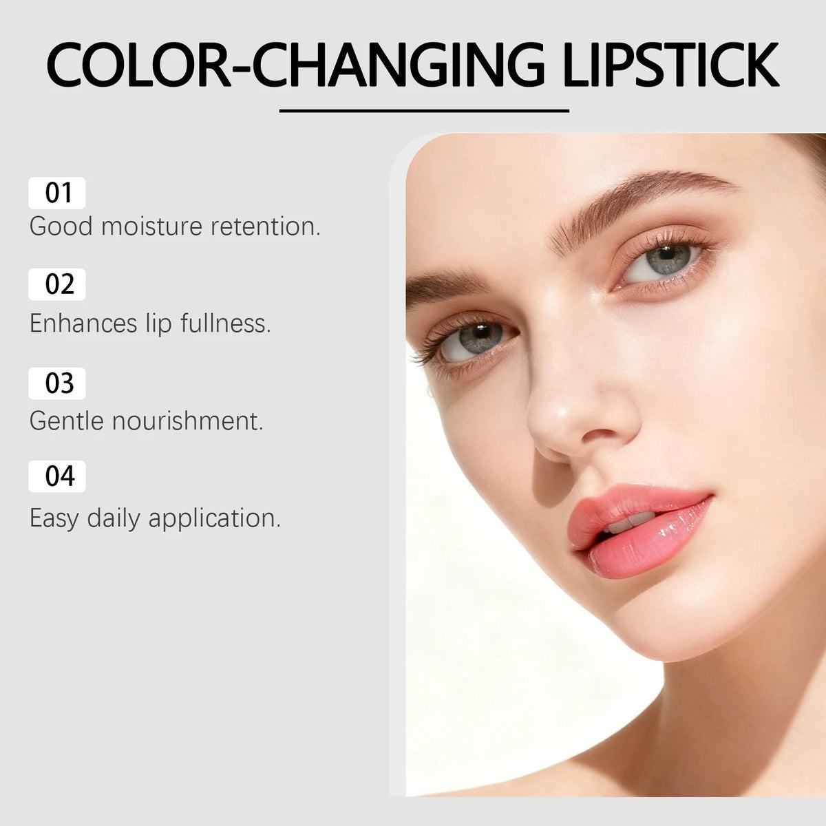 HoneyLipstick 1+1 GRATIS - Glat Langvarig Hydration Naturlig Honning Læbestift