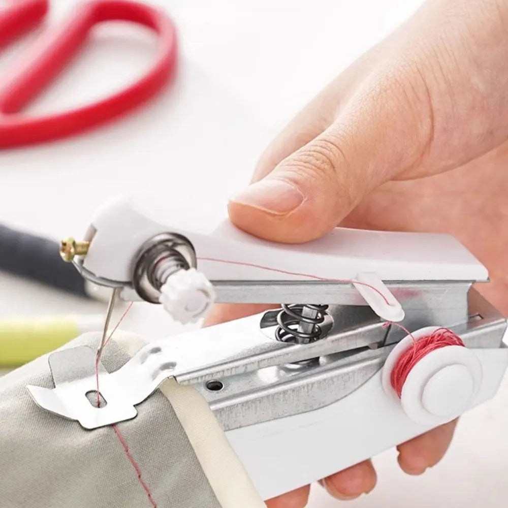 EasySewing™ 1+1 GRATIS: Kompakt Symaskine til Nemme Tøjreparationer