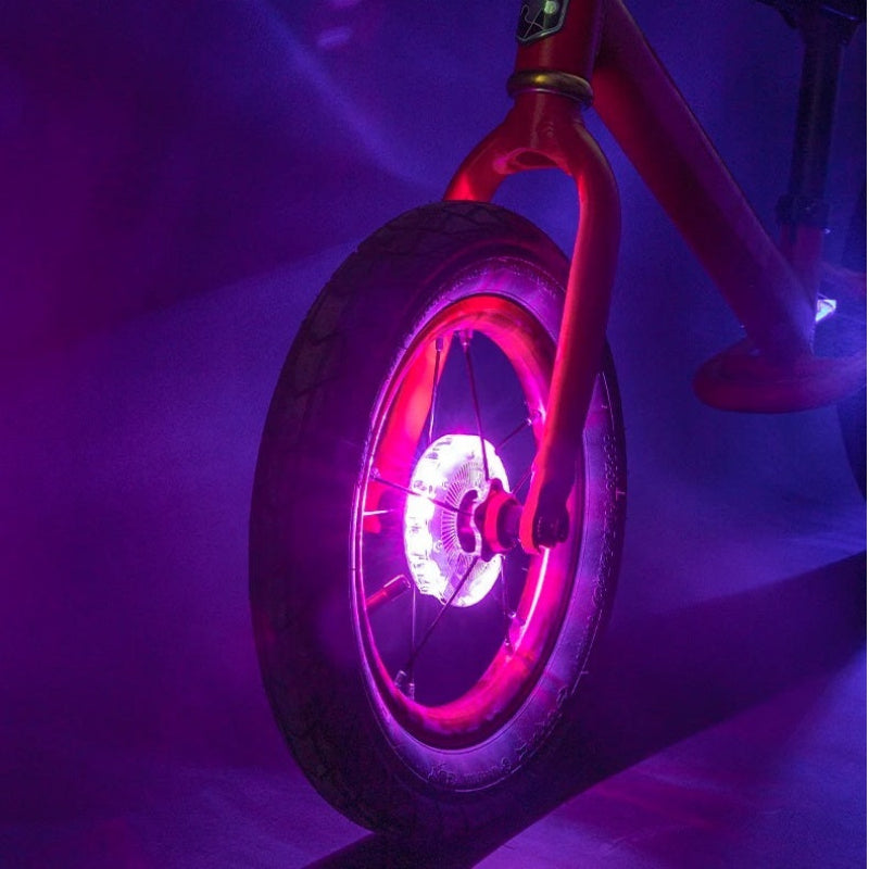 Ledsen™ HubLight: Lysende RGB-Belysning Forbedret Synlighed Hub Lys Til Cykel