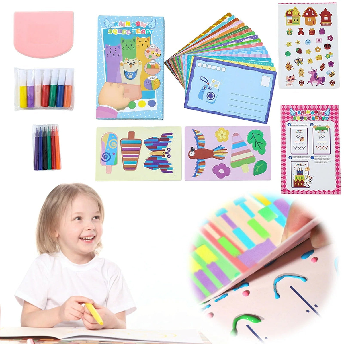 Kletshuts™ PaintKit: Nem At Bruge Ingen Rod Sjov Maler Afsløringskit