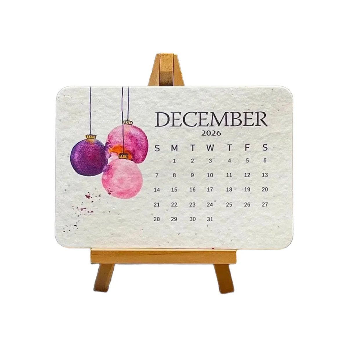 PaperSeeds: Miljøvenlig Kærlighed 2026 Papir Frø Kalender