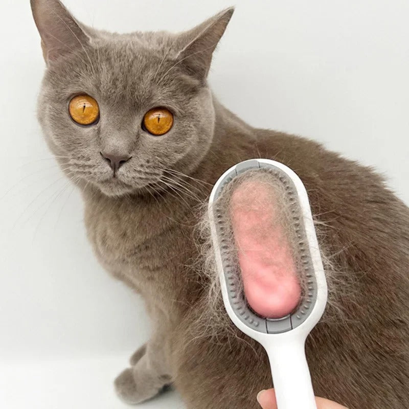 DogCatFri™ GroomingBrush 1+1 GRATIS: Dyrehårfjerner Og Massagebørste