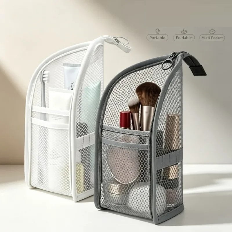 Icone™ ToiletryPouch 1+2 GRATIS: Bærbar Og Rummelig Eejsetoilettaske
