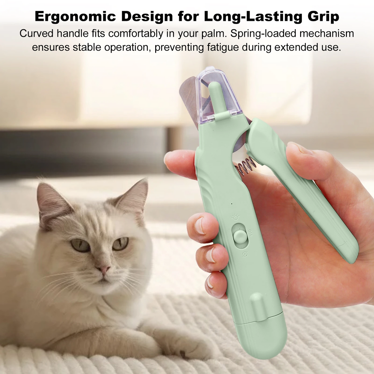 DogCatFri™ NailGrinder: Præcisionspleje til Kæledyrs Negleklipper og Fil