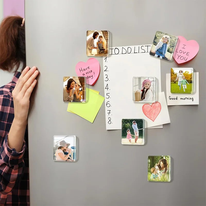 Kletshuts™ MagniCraft 5+5 GRATIS: Nem DIY Håndværk Foto Køleskabsmagneter Til Børn Og Voksne