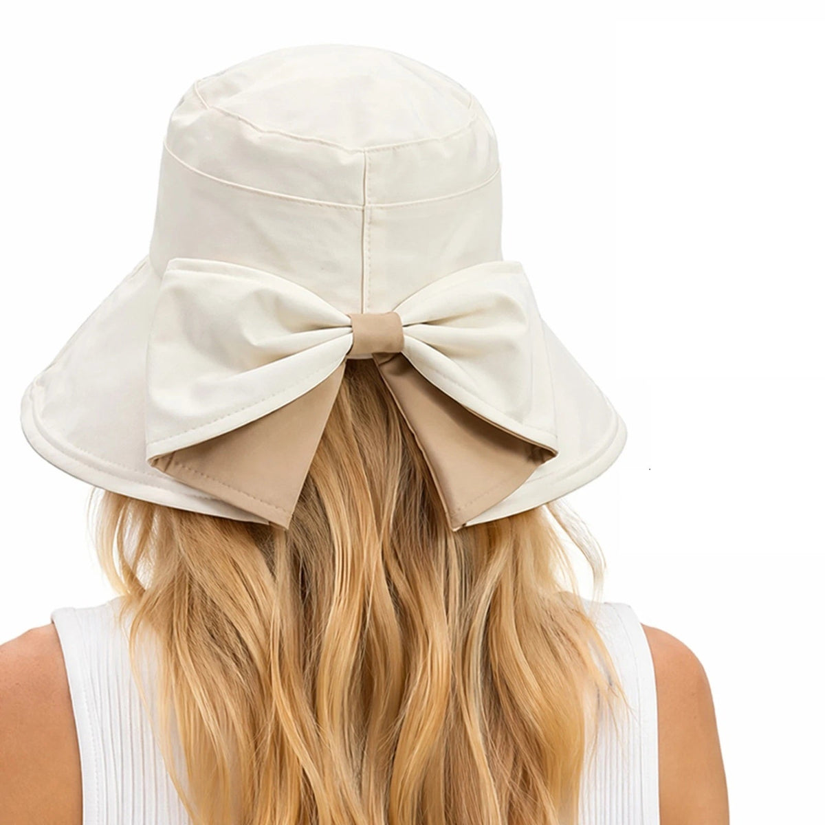 Icone™ ElegantHat 1+1 GRATIS: Bred Skygge Med Elegant Sløjfe Stil Hat