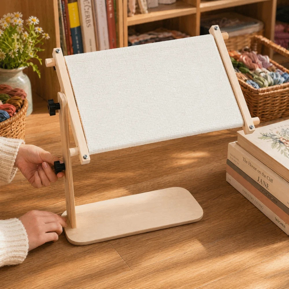 Holder360° EmbroideryStand: Justerbar Broderi Stativ Ramme Holder Værktøj