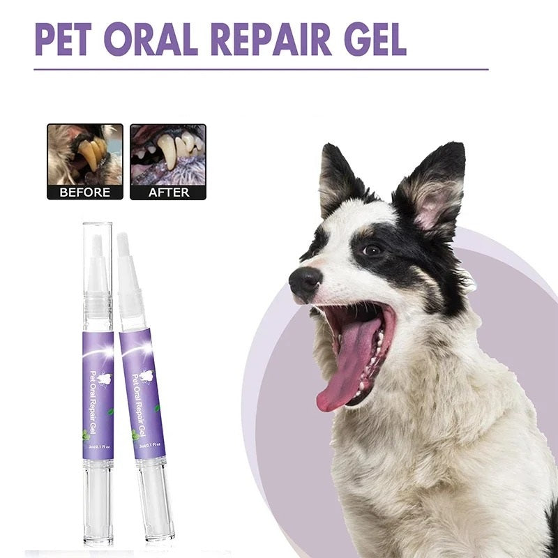 DogCatFri™  DentalPet: Kæledyr Dental Reparation Og Rengøring Gel