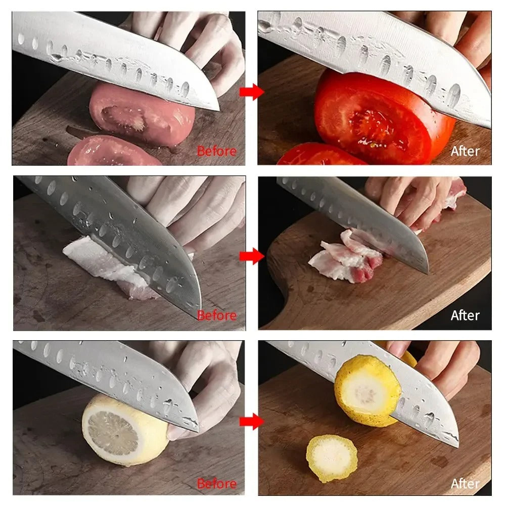 Globetrek° ElectricSharpener: Multifunktionel Elektrisk Knivsliber