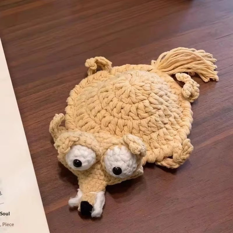 Globetrek° CrochetCoaster  1+1 GRATIS: Sjov Hækle Egern Coaster