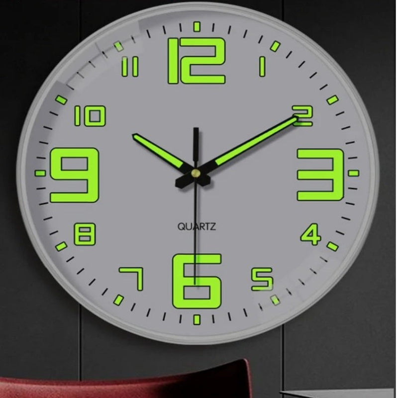 GlowTime - Elegant Moderne Luminous Glow Time Dekorativ Vægur