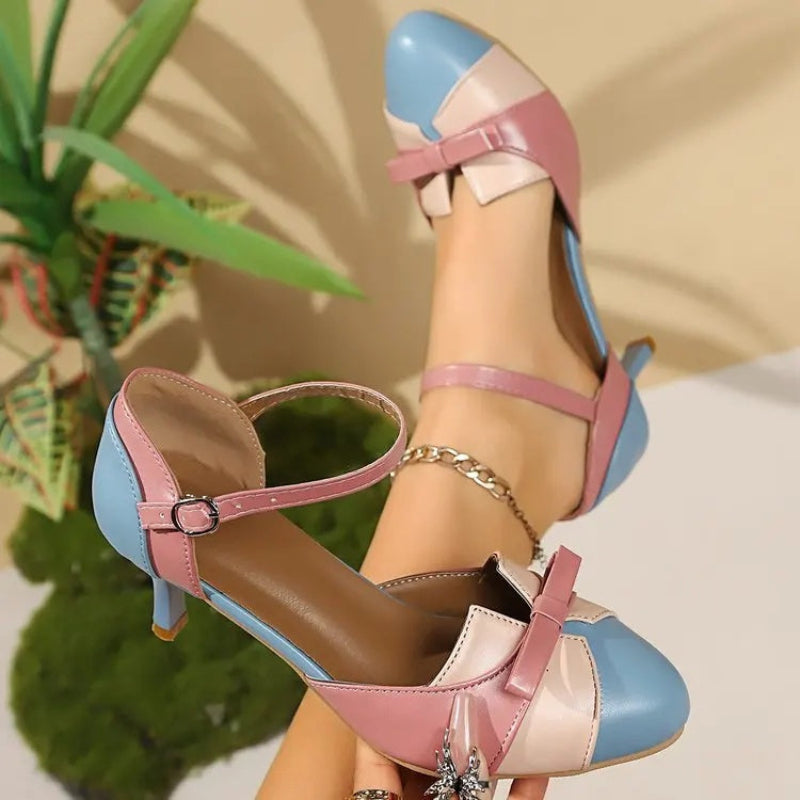 Happy™ ElegantSandals: Tidløst Elegant Multi-Farvet Design Komfortable Sandaler