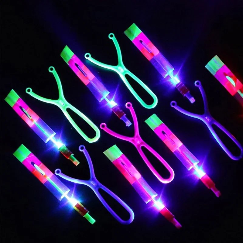Kletshuts™ SlingshotGlow 5+5 GRATIS - Flyvende Glow Belyst Pil Copter Slingshot