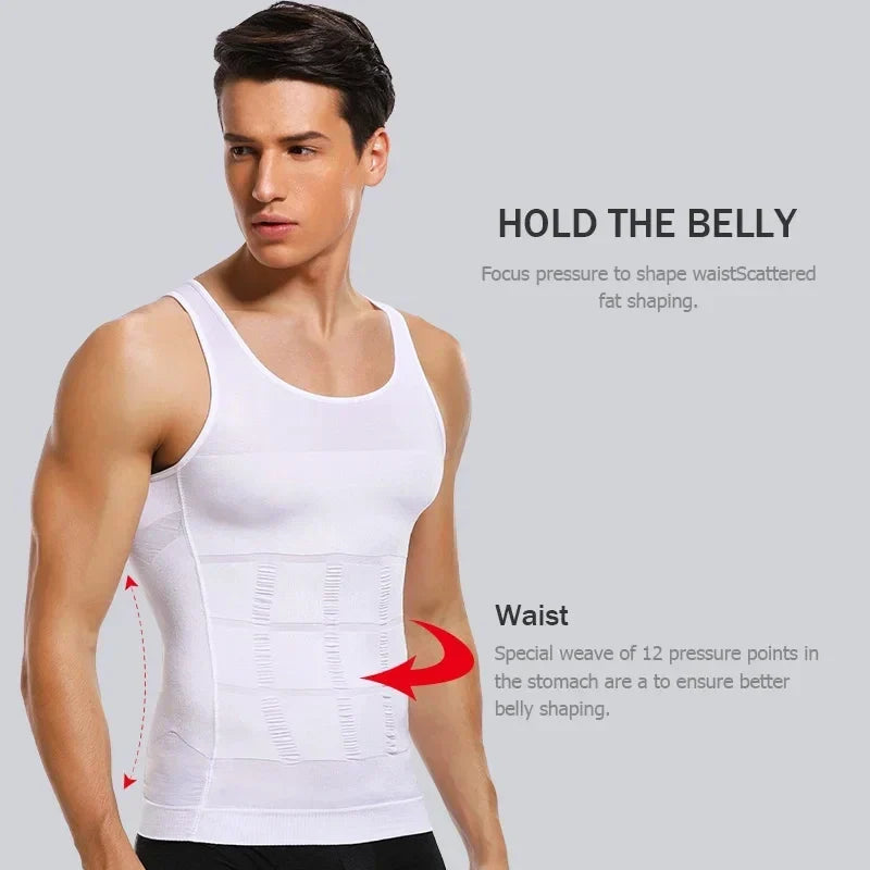 Icone™ BodyShaper 1+1 GRATIS - Mænds Stilige Slanke Færdige Tank Kropp Formere