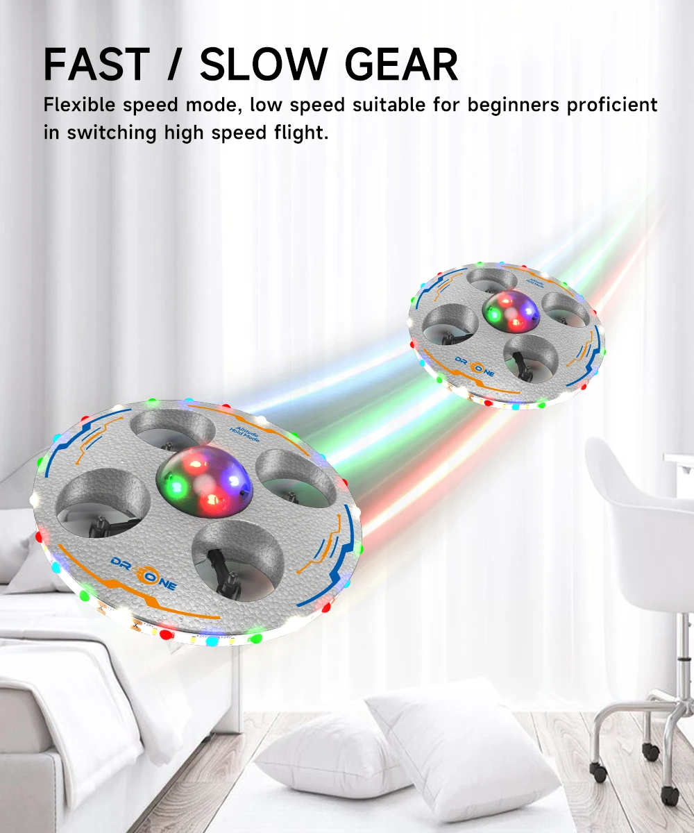 Kletshuts™ UFODrone: Let Kontrol Højtflyvende UFO Drone