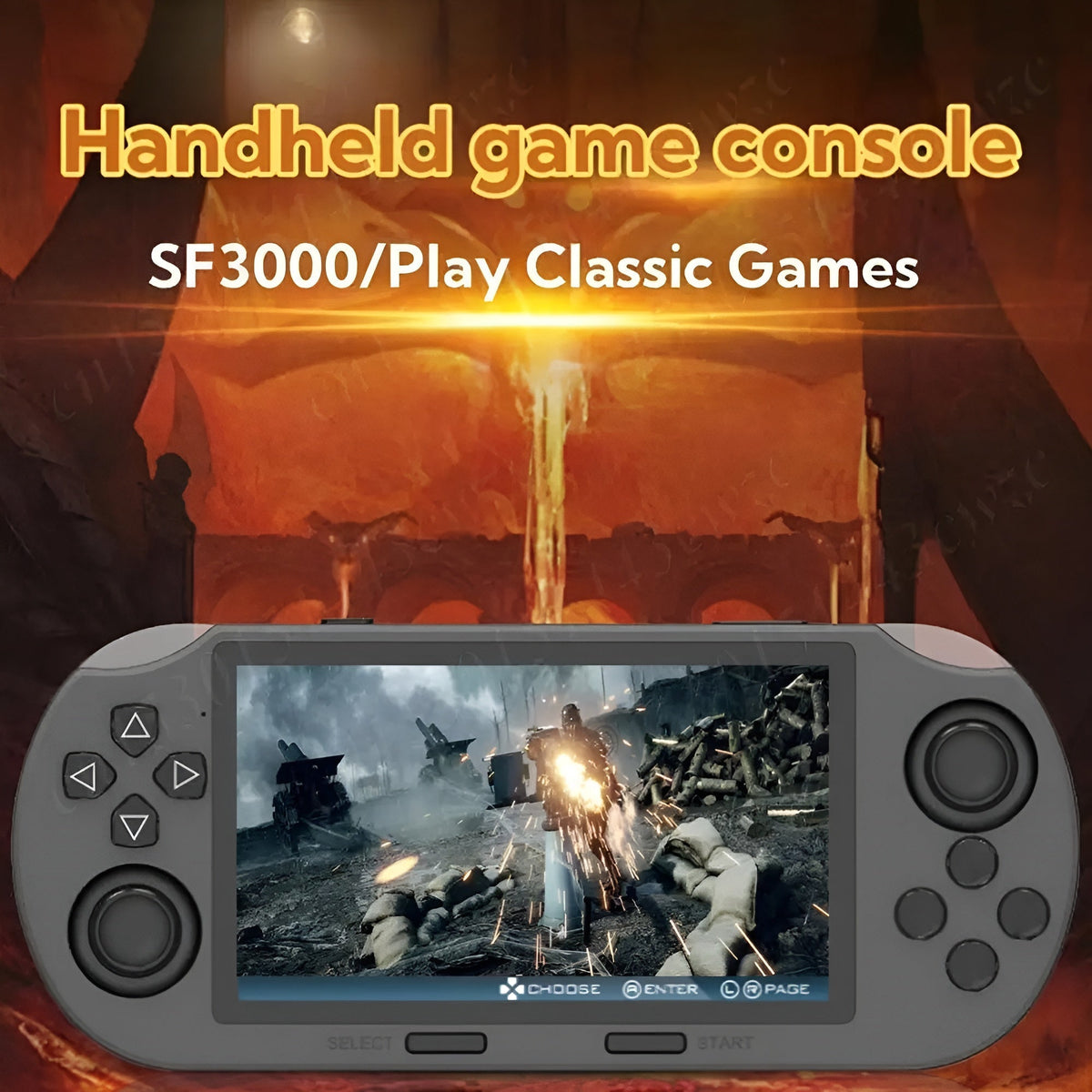 RetroConsole – Ultimativ Håndholdt Retro Konsol Til Klassisk Spil