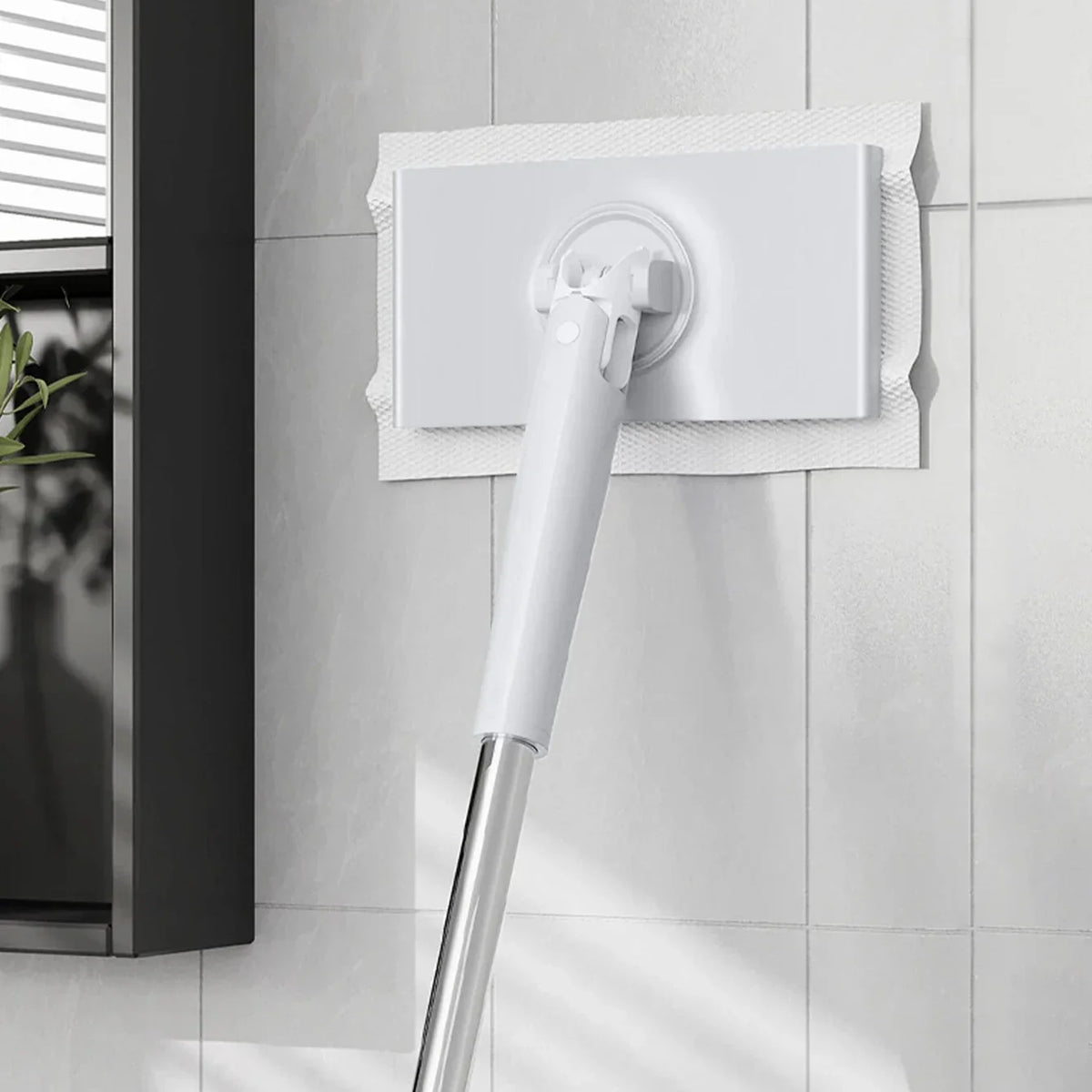 Cleaner Pro° ClampingMop: Automatisk Hurtig Tør Fastspænding Moppe Til Våd Og Tør Rengøring