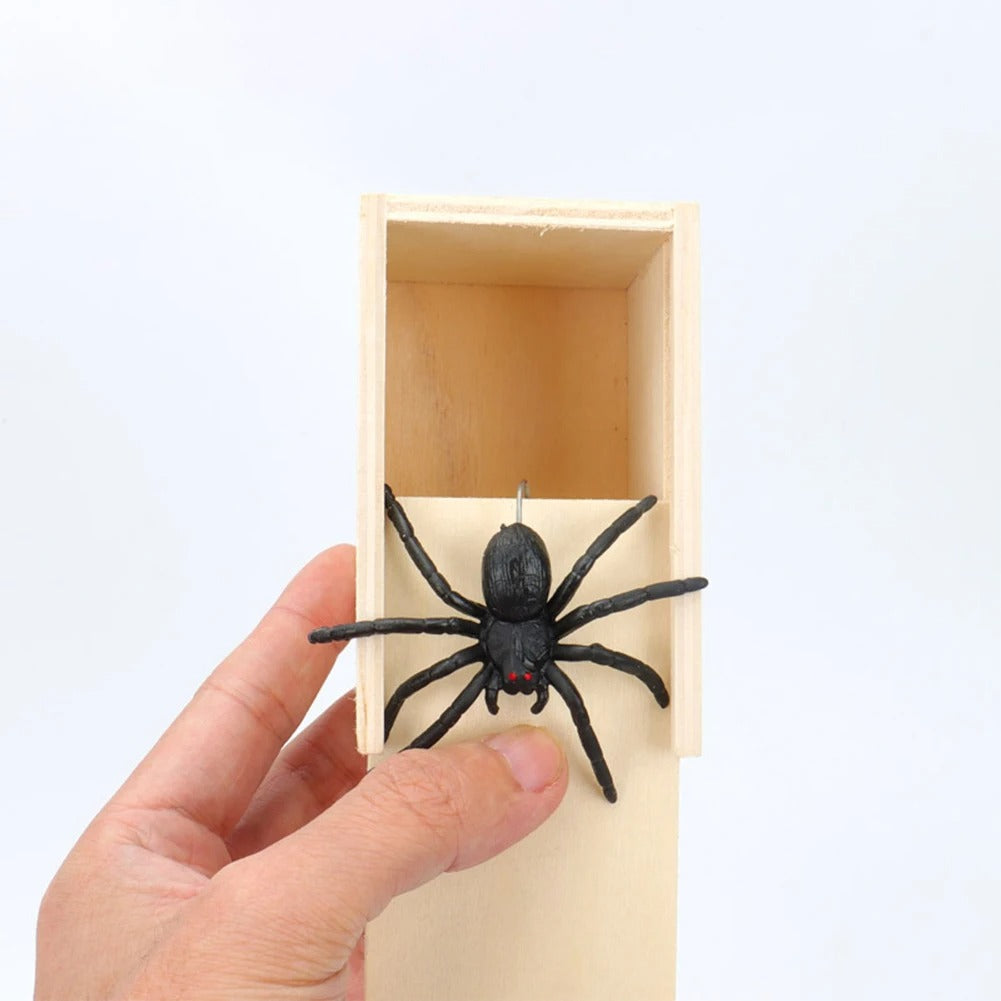 SpiderBox - Edderkop Skræmme Prank Kasse