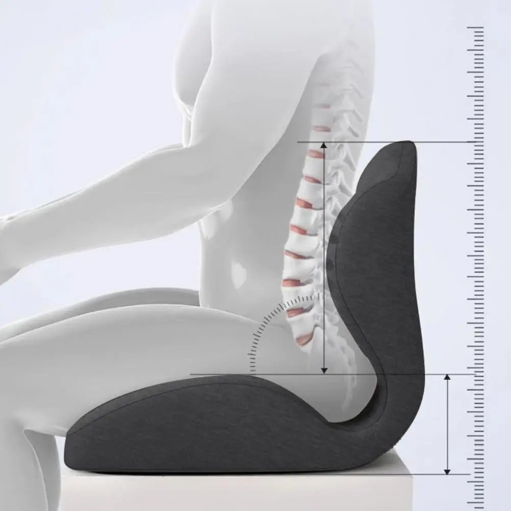 UltiFurni® ErgonomicCushion - Komfortabel Sæde Ergonomisk Pude