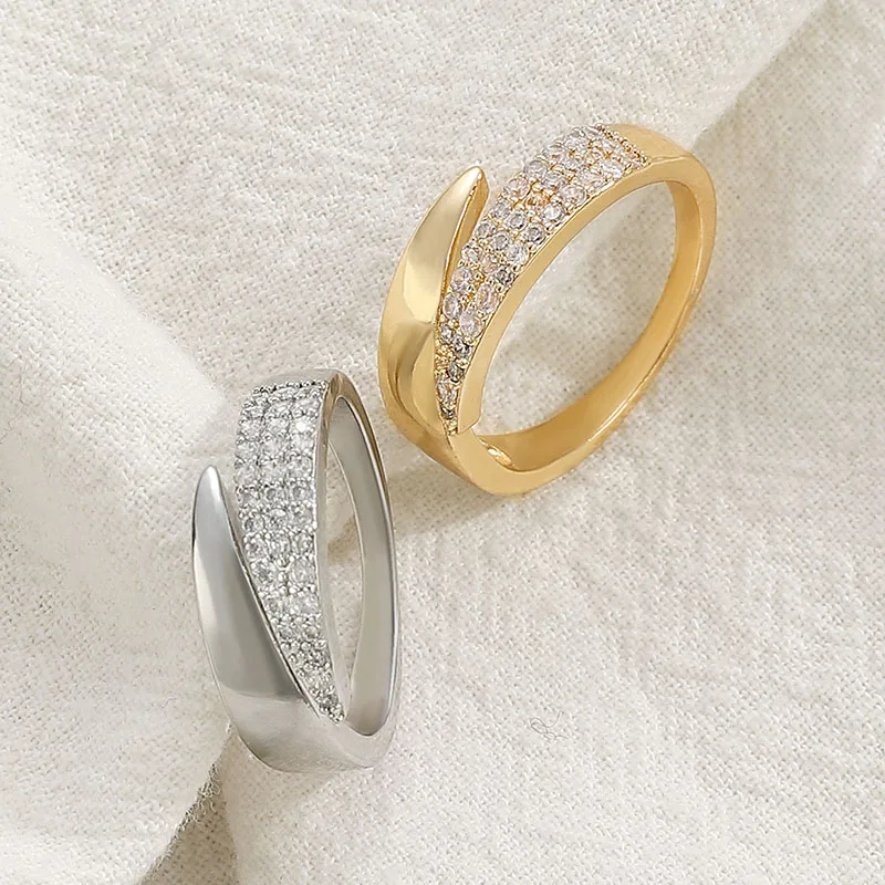 Jewelance™ AdjustableRing 1+1 GRATIS – Elegant Kvinders Mode Glimrende Rhinestone Justerbar Ring
