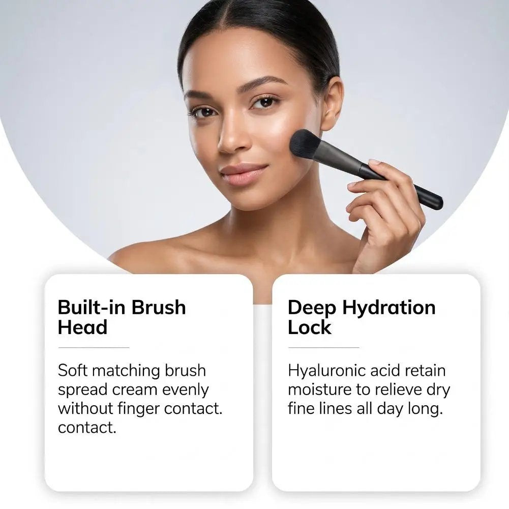 EyeCream 1+1 GRATIS: Hydrerende Opstrammende Anti-Mørke Rande Øjen Creme Serum