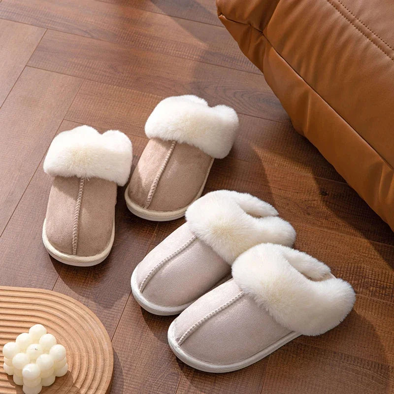 Happy™ IndoorSlippers: Stilfulde Hyggelige Kvinders Indendørs Hjemmesko