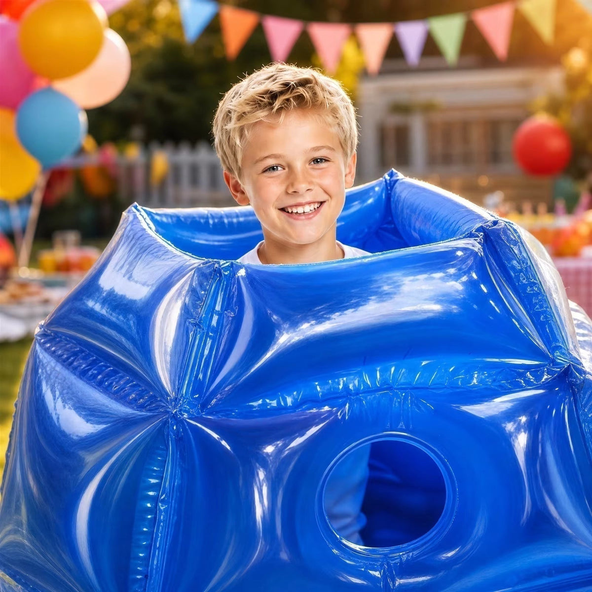 Kletshuts™ InflatableBumper: Oppusteligt Børne Bumper Sjov Kollision Spil
