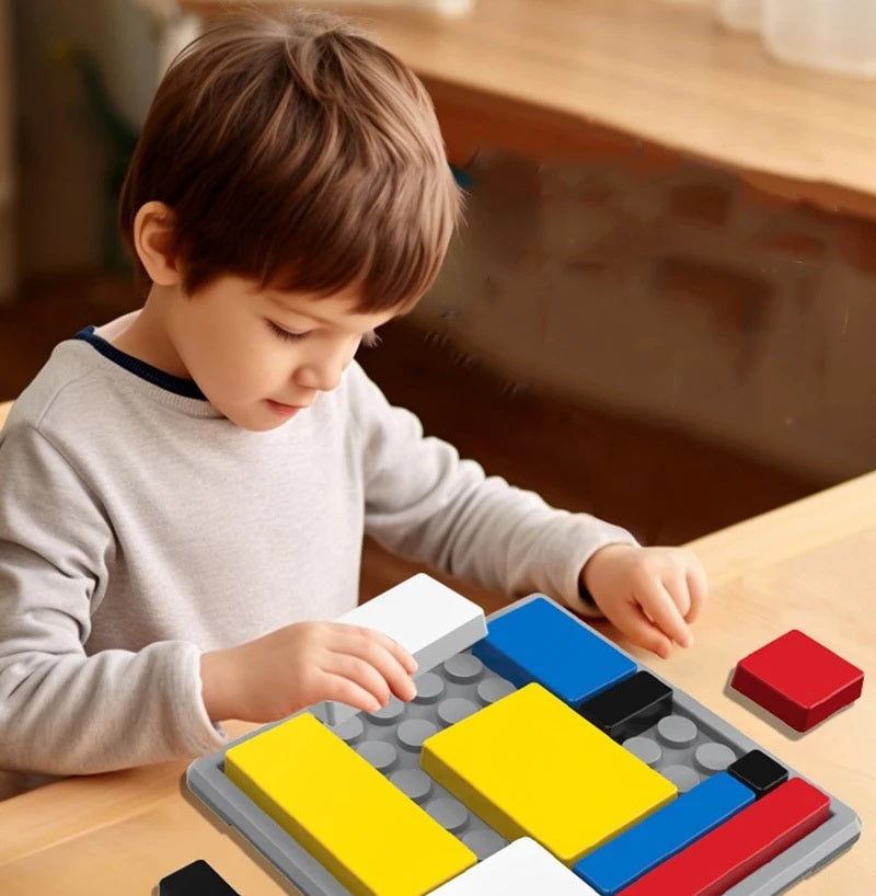 Kletshuts™ PuzzleGame 1+1 GRATIS: Interaktiv Logisk Tænke-Puslespil Legetøj