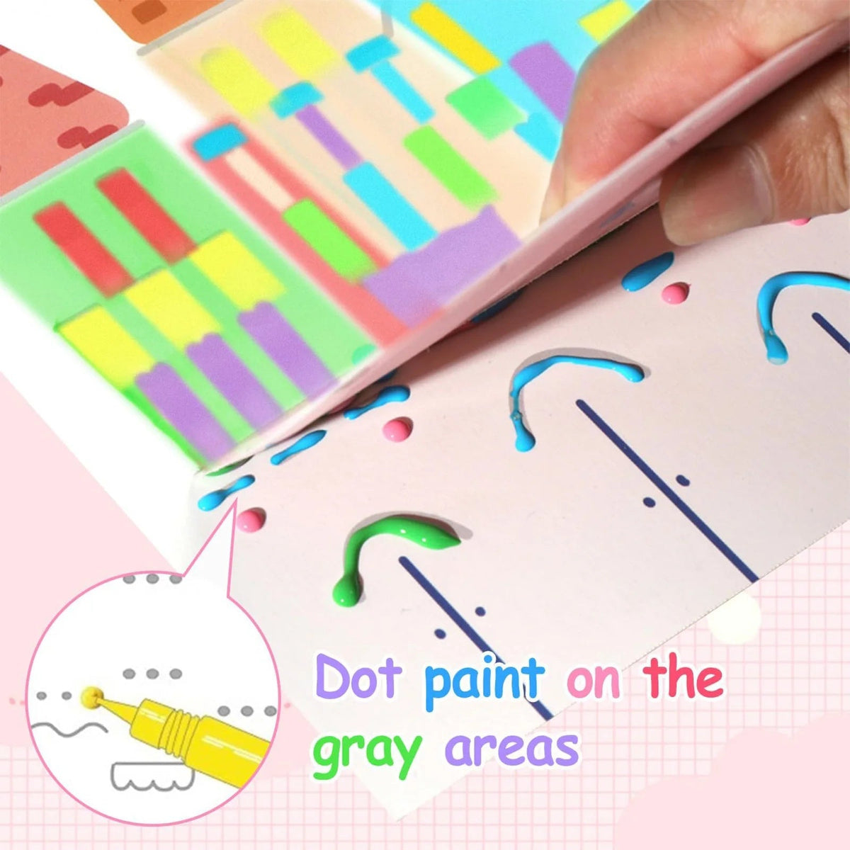Kletshuts™ PaintKit: Nem At Bruge Ingen Rod Sjov Maler Afsløringskit