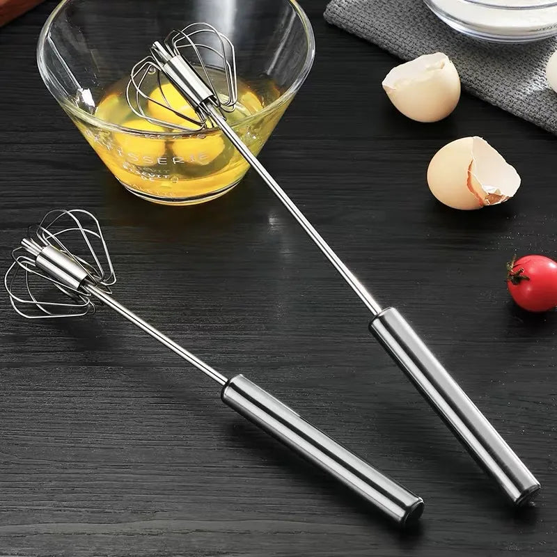 Globetrek° EggBeater 1+1 GRATIS - Rustfrit Stål Manuel Håndmikser