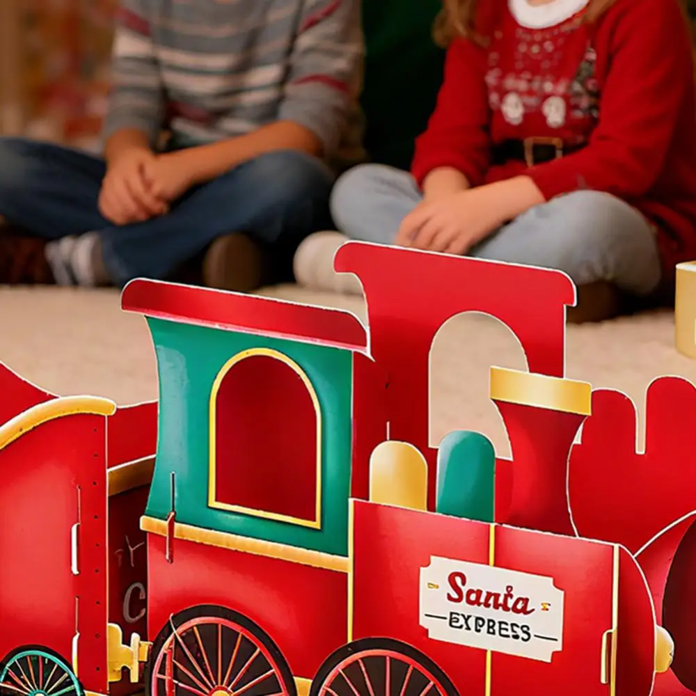 GiftTrain™ - Personliggjort Magi Jul Gave Tog Dekoration