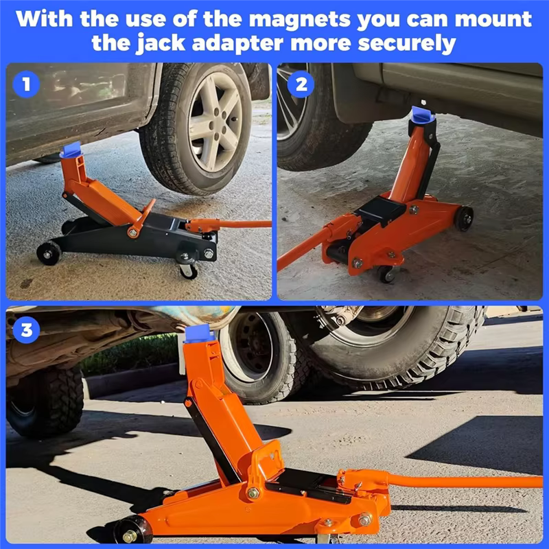JackPad - Magnetisk Jack Pad Stabil Knibe Svejs Jack Adapter