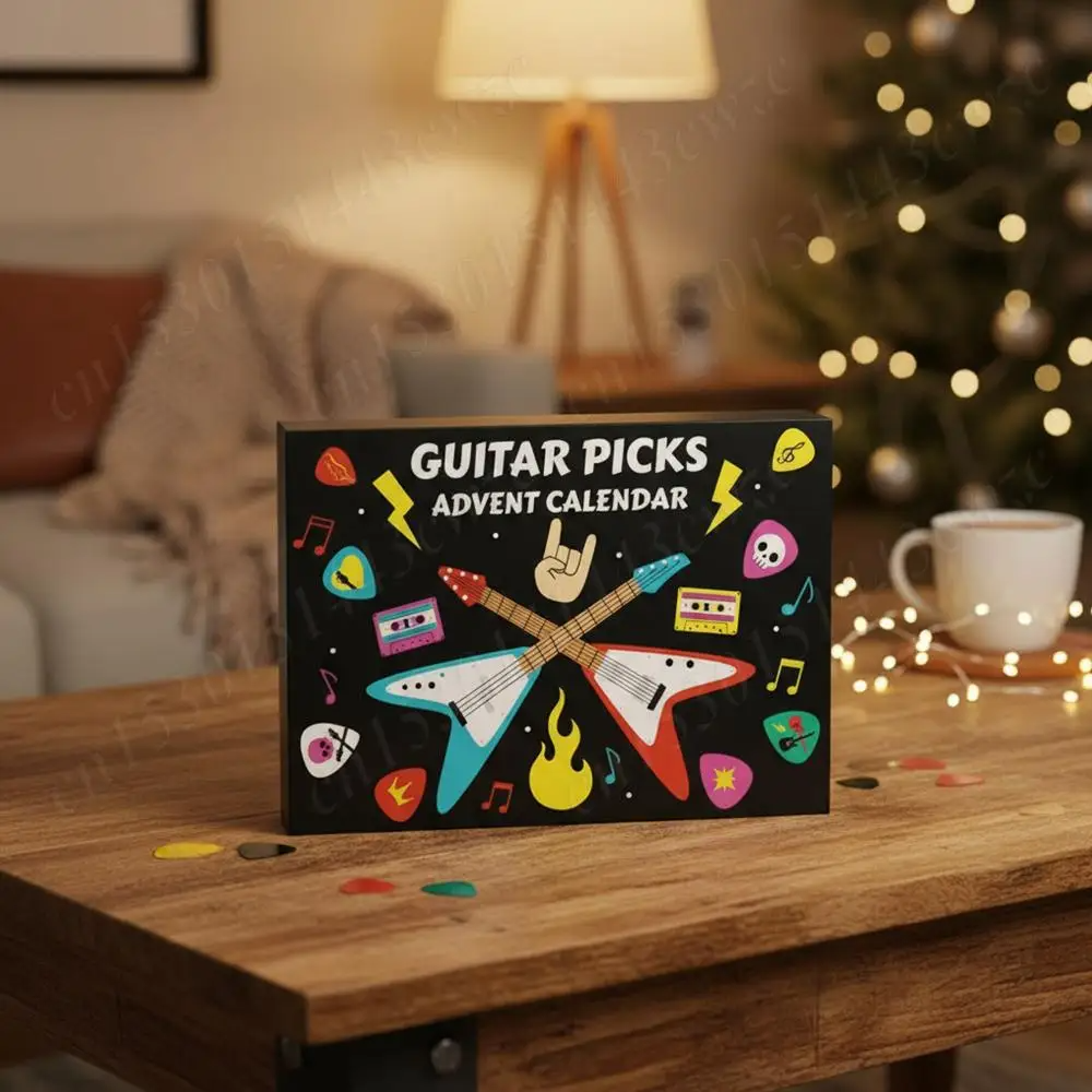 MusicAdvent™ – Ultimativ Guitarplekter Musik Julekalender