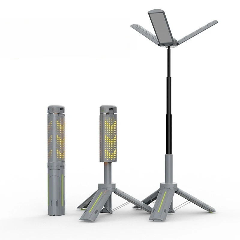 Ledsen™ CampingLamp: Indtrækkelig Høj kapacitet Genopladelig Udendørs Camping Lampe
