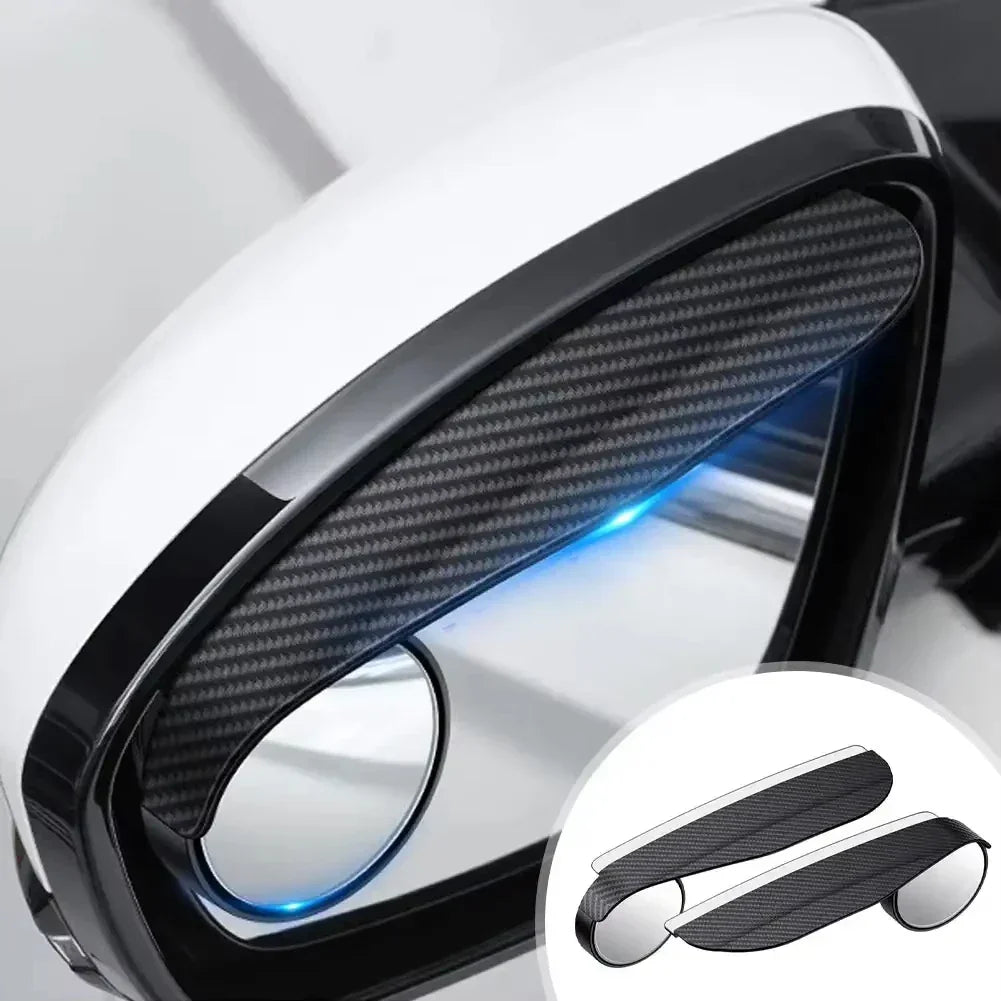 MirrorVisors 1+1 GRATIS: Bilsidespejl Regn Øjenbryn Blind Spot Spejl Visorer
