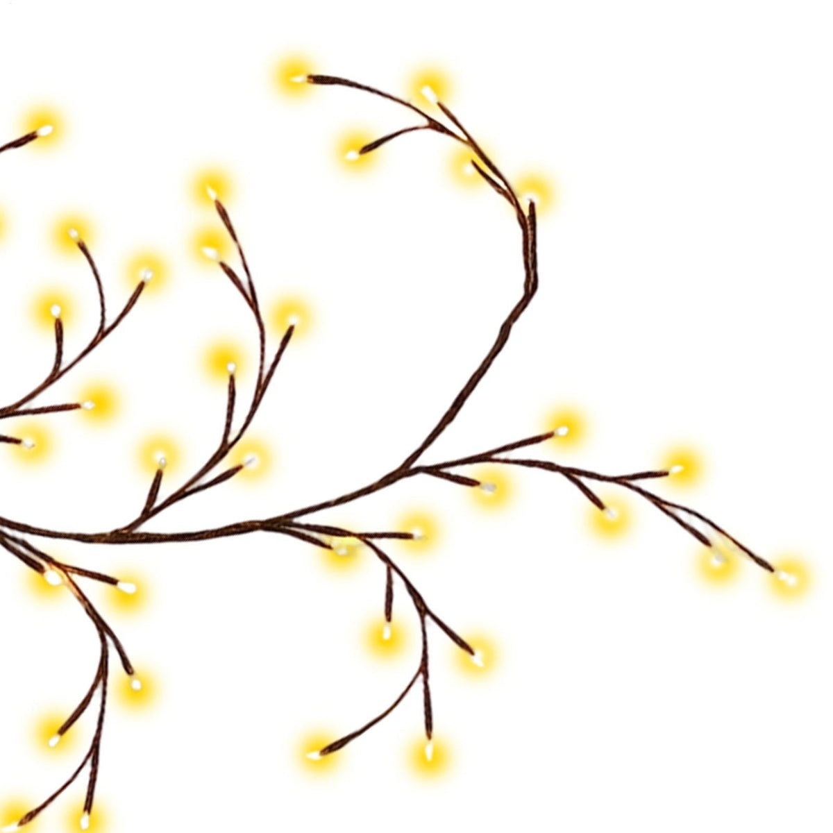 Ledsen™ VineDecor - Elegant og Fleksibel Pil Vine LED Lys Vægdekoration