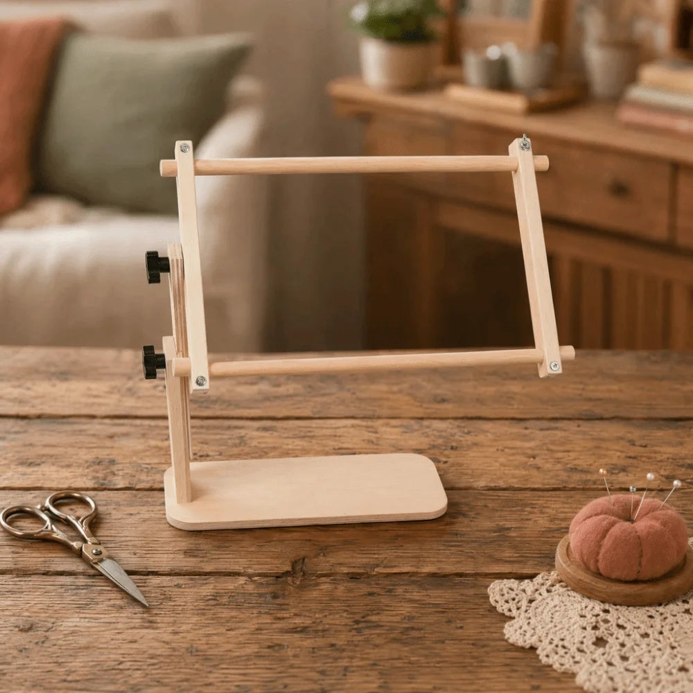 Holder360° EmbroideryStand: Justerbar Broderi Stativ Ramme Holder Værktøj